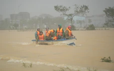 Lũ sông Thu Bồn vượt mức lịch sử năm Thìn 1964