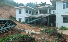 Sạt lở, núi đổ xuống trạm y tế, nhân viên trực ca đêm thoát chết trong gang tấc