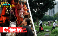 Điểm tin 8h: 'Phố hàng mã' vắng lặng mùa Halloween; Indonesia khủng hoảng thiếu đất chôn cất