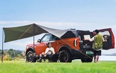 Nhà di động từ SUV địa hình ngang cỡ Land Cruiser: Bản điện chạy Hà Nội - Huế mới cần sạc