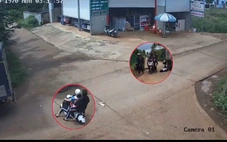 Xe đạp điện chở 3 va chạm xe tải, 1 học sinh chết, 2 em bị thương