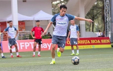 Các đội bóng nỗ lực tập luyện trước giờ khởi tranh VCK Giải bóng đá công nhân, viên chức Việt Nam
