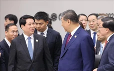 Chủ tịch nước Lương Cường gặp Tổng Bí thư, Chủ tịch Trung Quốc