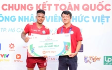 VĐV điền kinh lập siêu phẩm ở Giải bóng đá công nhân, viên chức Việt Nam 2025