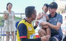 Cổ động viên nhí Hải Phòng: 3 năm cùng bố mẹ đi cổ vũ giải bóng đá công nhân