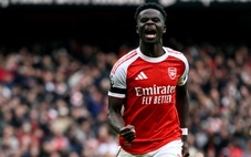 Bảng xếp hạng Ngoại hạng Anh vòng 7: Arsenal lên đỉnh