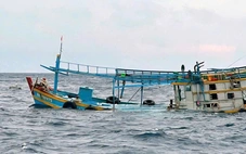 Thợ lặn thấy thi thể thuyền trưởng tàu cá bị tàu chở dầu tông chìm ở độ sâu 60m