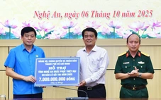 TP.HCM hỗ trợ Nghệ An 7 tỉ đồng khắc phục hậu quả bão Bualoi