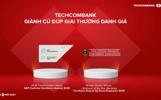 Techcombank giành cú đúp giải thưởng quốc tế về quản trị nhân sự