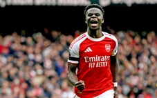 Bảng xếp hạng Ngoại hạng Anh vòng 7: Arsenal lên đỉnh