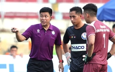 Trọng tài V-League 'thét ra lửa' ở chung kết vòng loại Giải công nhân, viên chức Việt Nam 2025