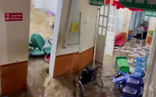 Mưa lớn, bệnh viện ở Sơn La bị nước lũ tràn vào, nhiều vật dụng, tài liệu bị cuốn trôi