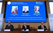 Nobel Vật lý 2025 trao cho nghiên cứu về cơ học lượng tử