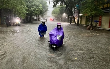 Hà Nội, Thái Nguyên mưa đặc biệt lớn, chiều nay vẫn còn mưa