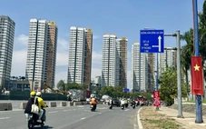 Bắt đầu thi công làn đường ưu tiên cho xe đạp trên đường Mai Chí Thọ vào ngày 10-10
