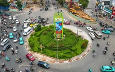 Thu nhỏ vòng xoay Công trường Dân chủ ở TP.HCM để thi công metro số 2