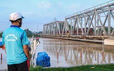 Lũ trên sông Thương cuồn cuộn chảy, vượt mốc lịch sử năm 1986