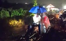 Tìm thấy thi thể người phụ nữ trượt chân xuống mương, bị nước cuốn