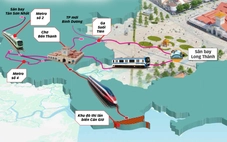 Các tuyến đường sắt về hội tụ từ Bến Thành tỏa đi muôn nơi