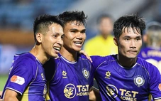 Nam Định - Hà Nội (Hết hiệp 1) 1-1: Xuân Mạnh lập siêu phẩm vô lê