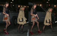 Sabrina Carpenter 'đọ chiều cao' cùng Taylor Swift