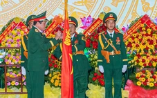 Trường Quân sự Quân khu 9 đón nhận Huân chương Bảo vệ Tổ quốc hạng Nhì