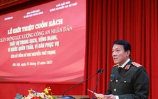 Cuốn sách quý của cố Tổng Bí thư Nguyễn Phú Trọng về lực lượng Công an nhân dân