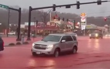 Bang Missouri ở Mỹ xuất hiện mưa đỏ?