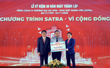 Hơn 2,8 tỉ đồng được SATRA ủng hộ đồng bào bị ảnh hưởng bởi bão, lũ