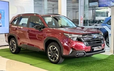 Subaru Forester 2025 ra mắt Việt Nam: Giá từ 1,299 tỉ đồng, nhập Nhật, nâng cấp ADAS