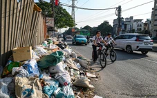 Tuyến đường nối 3 trục vành đai ngổn ngang sau 9 năm mở rộng, dân ngột ngạt vì bụi và rác