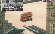 Có hay không khoảnh khắc xe buýt 2 tầng ở London 'nhảy' qua cầu?