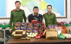 Phá đường dây mua bán pháo nổ 'khủng' hoạt động liên tỉnh