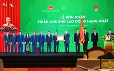 Bộ Nông nghiệp và Môi trường nhận Huân chương Lao động hạng nhất