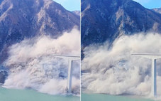 Vụ sập cầu ở Trung Quốc: Hoang mang với ảnh thật-giả về hiện trường trên mạng