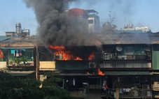 Hai vụ cháy nhà xảy ra trong sáng nay ở Hà Nội