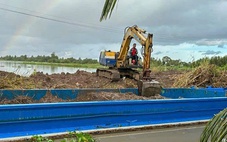 Cần Thơ: Xử phạt người khai thác đất bờ kênh