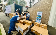 Rohto-Mentholatum Việt Nam hỗ trợ người dân bị thiên tai