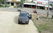 Tài xế xe bán tải tông hai cụ già trước cổng UBND xã nhưng 3 ngày sau mới trình báo