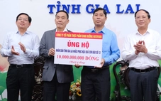 Nutifood ủng hộ Gia Lai 10 tỉ đồng khắc phục hậu quả bão số 13