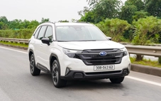 Đánh giá Subaru Forester 2025: Động cơ mạnh hơn, tăng tốc tốt hơn, song nước ga sau còn yếu