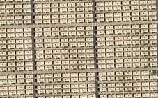 Ảnh chụp vệ tinh những khu nhà công nhân khổng lồ giống hệt nhau ở siêu đô thị ngàn tỉ đô Neom