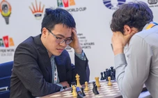 Tie-break World Cup cờ vua: Chờ trận cờ nhanh lịch sử của Lê Quang Liêm