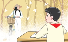 Chị của em ở trường là cô giáo mến thương