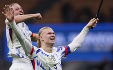 Vùi dập Ý, Haaland lấy vé cho Na Uy dự World Cup