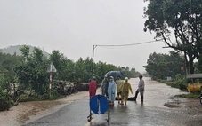 Mưa lớn kéo dài, nhiều nơi ở Đắk Lắk ngập sâu