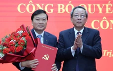 Ông Lê Hồng Vinh giữ chức Phó bí thư Tỉnh ủy Quảng Trị