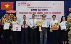 Báo Tuổi Trẻ đoạt giải nhì viết về giáo dục TP.HCM 2025