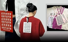 Trung Quốc: Mác quần áo to như tờ A4 ngăn người mua lạm dụng hoàn trả