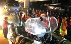 Lũ trên sông Cái Phan Rang trên mức báo động 3, huy động đặc công nước, hải quân tinh nhuệ cứu nạn